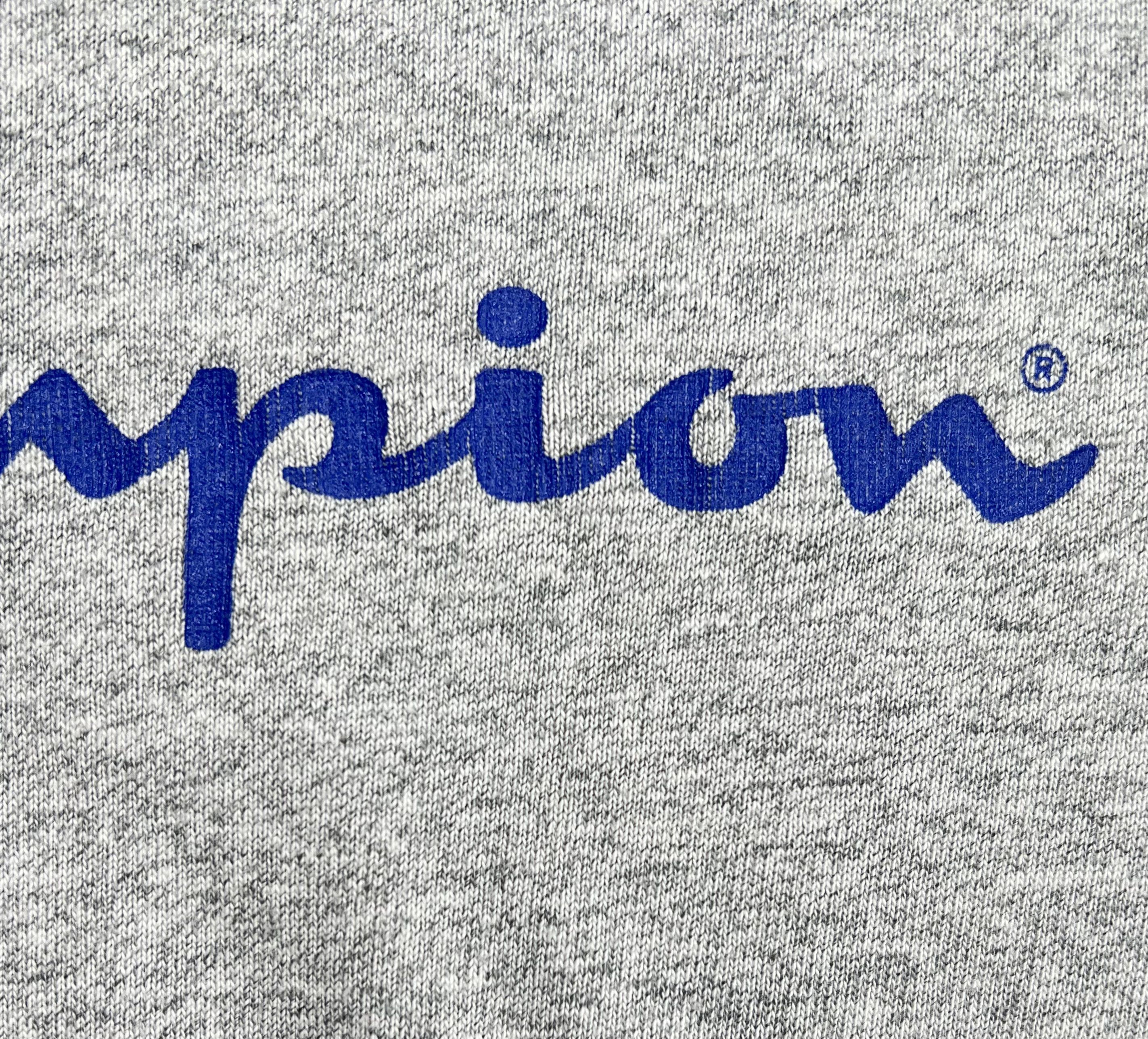 Champion Champion Crewneck Sweatshirt Grey Big Logo Fits L Size US L / EU 52-54 / 3 - 4 Thumbnail