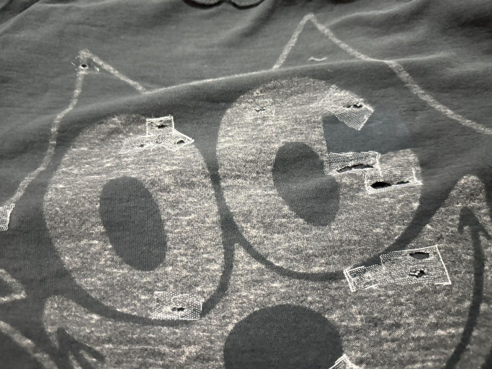 Vintage Vintage 90s Super Thrashed Felix the Cat T Shirt Size US XL / EU 56 / 4 - 12 Thumbnail