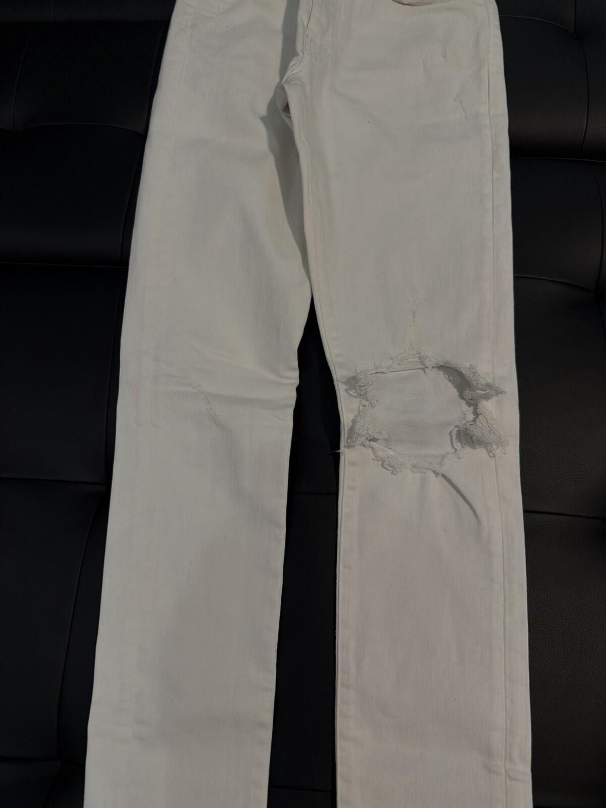 Amiri Size 30 - Amiri White Pants Jeans 100% Authentic Size US 30 / EU 46 - 4 Thumbnail