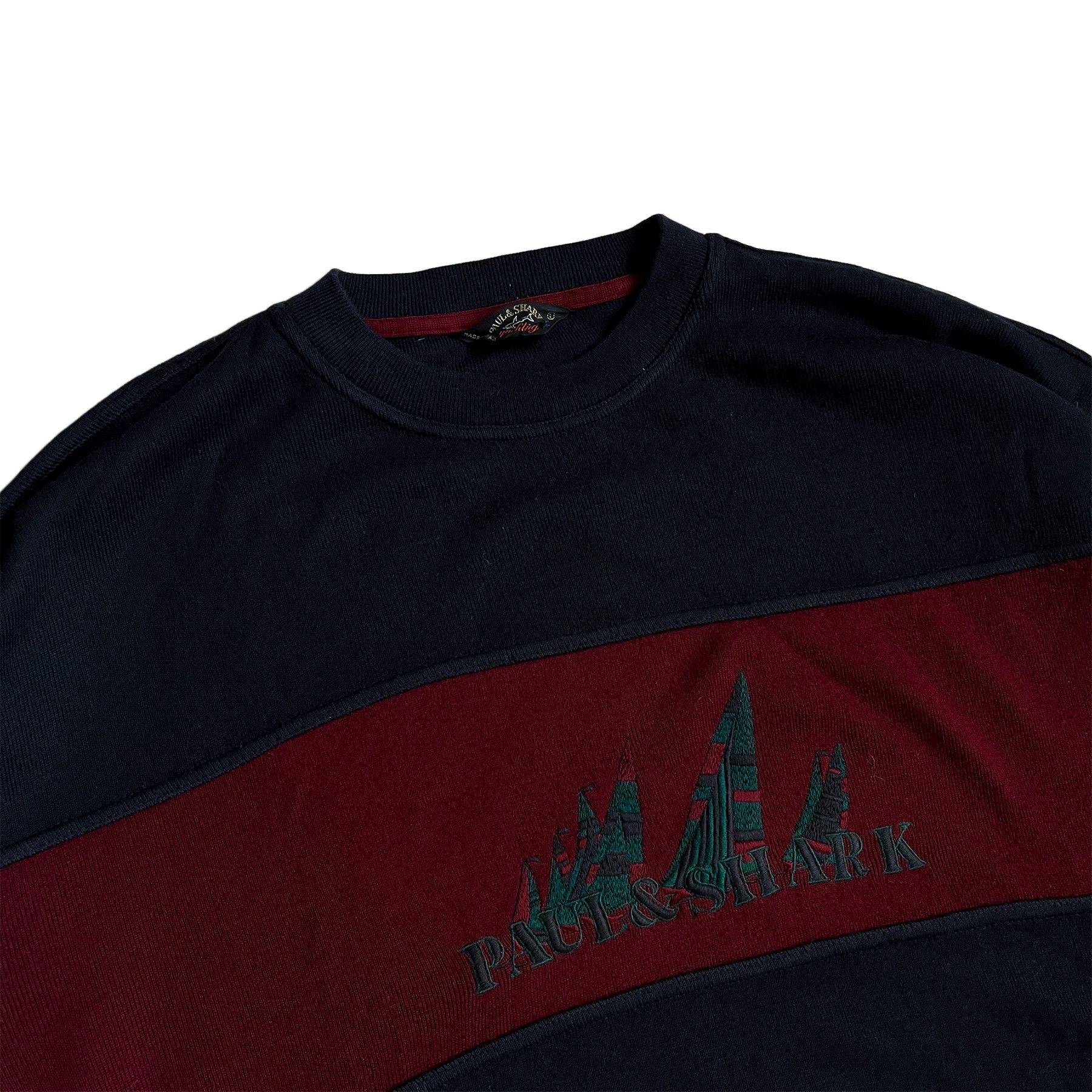 Paul & Shark Paul and Shark Vintage Woolen Sweater, Embroidery Logo Size US L / EU 52-54 / 3 - 3 Thumbnail