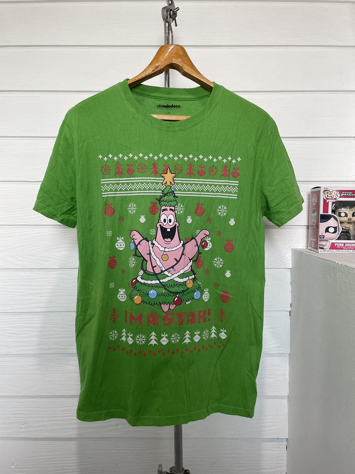 Nickelodeon PATRICK STAR CHRISTMAS NICKELODEON (2023) Size US M / EU 48-50 / 2 - 1 Thumbnail