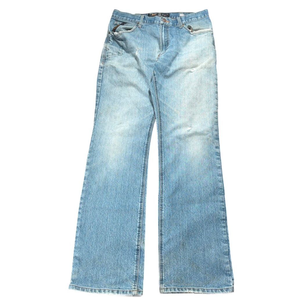 Ariat Ariat Jeans Mens 34x35 Blue Rebar M4 Relaxed Bootcut Denim Workwear Size US 34 / EU 50 - 2 Thumbnail