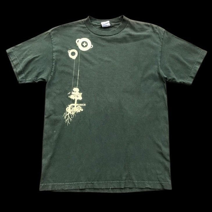 Vintage Y2K 2006 THRICE FADED GREEN BAND TEE Size US M / EU 48-50 / 2 - 1 Thumbnail