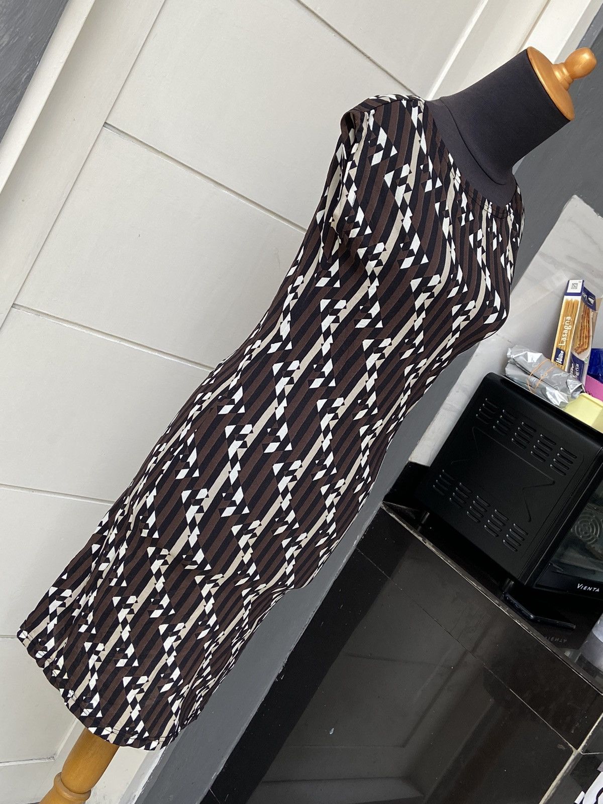 Fendi FENDI Motive Midi Dress Size S / US 4 / IT 40 - 4 Thumbnail