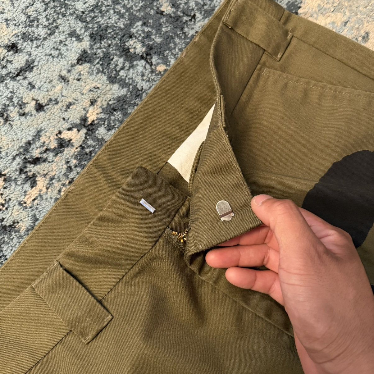 Asaali Asaali Cartel Work Pants Size 36 Brand New Retail $180 Size US 36 / EU 52 - 3 Thumbnail