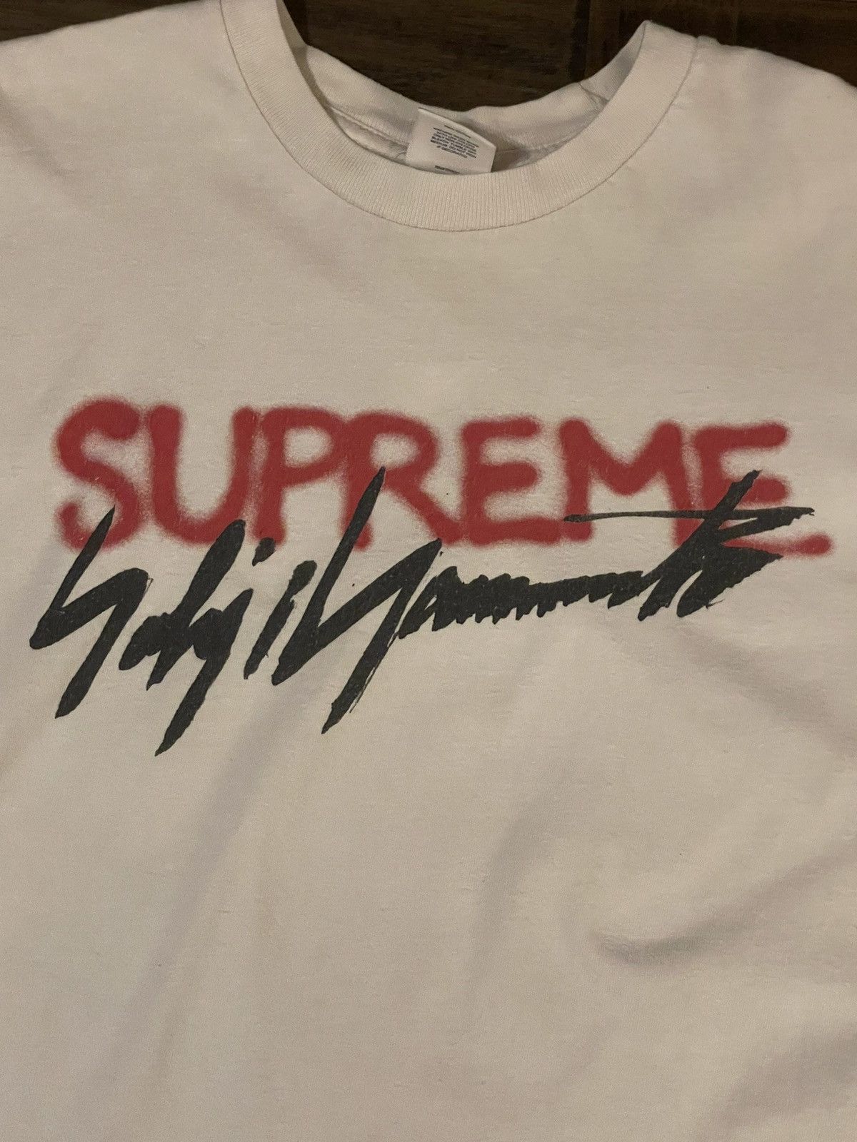 Supreme × Yohji Yamamoto Supreme x Yohji Yamamoto Tee Size US L / EU 52-54 / 3 - 5 Thumbnail