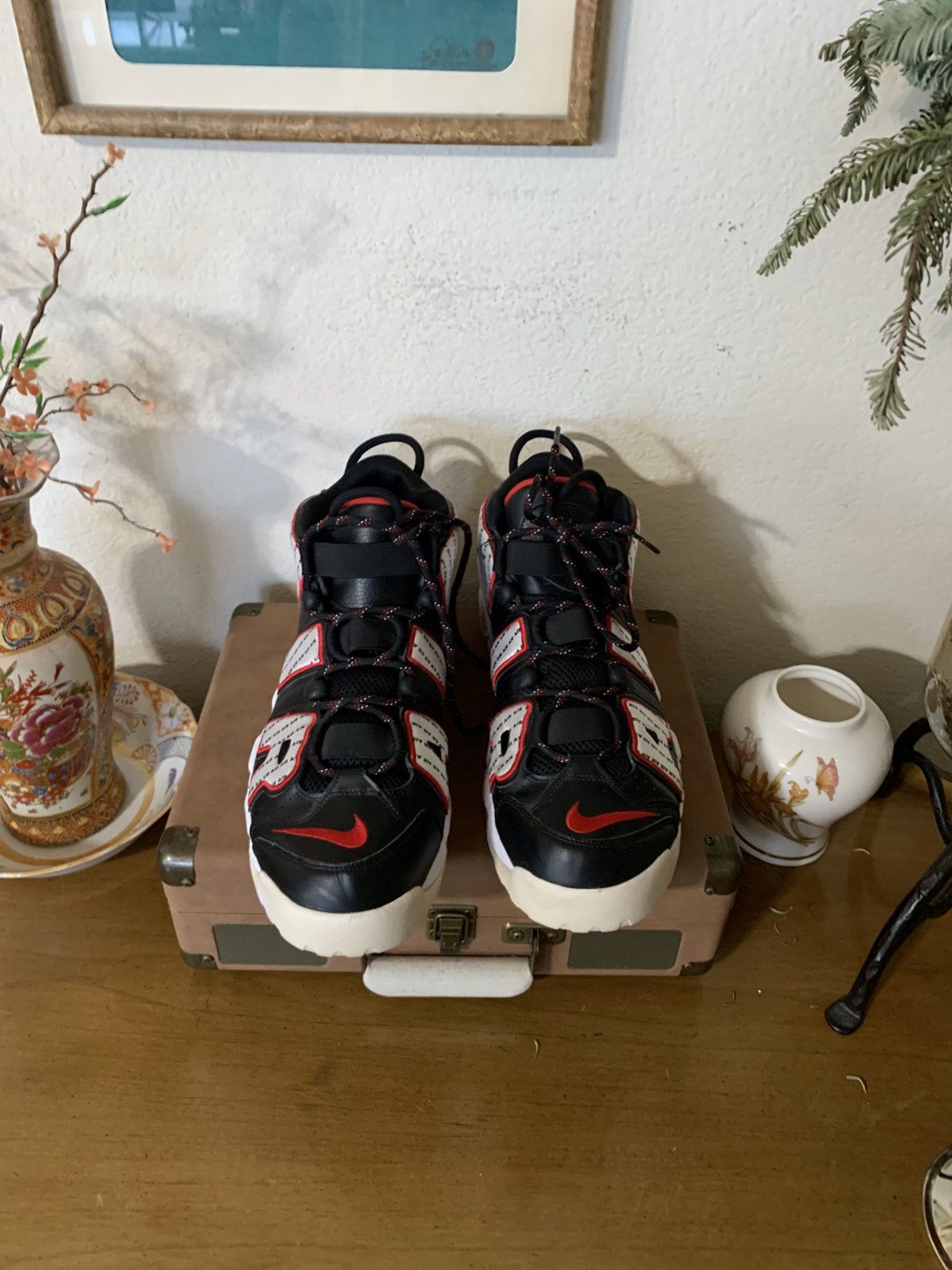 Nike Air More Uptempo Pinstripe Size US 14 / EU 47 - 2 Thumbnail