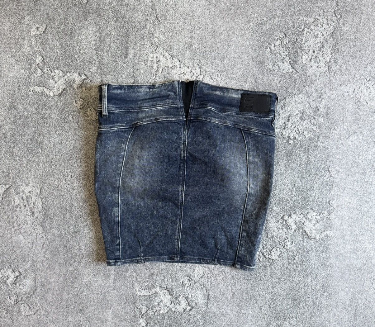 G-Star G star raw 26size Lynn Rw Long Mini skirt denim y2k punk Size 26" / US 2 / IT 38 - 10 Thumbnail