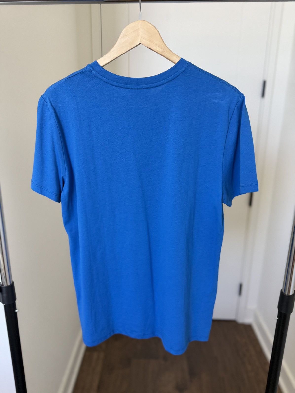 A.P.C. A.P.C. VPC Logo Tee Royal Blue Flocked Size US M / EU 48-50 / 2 - 3 Thumbnail