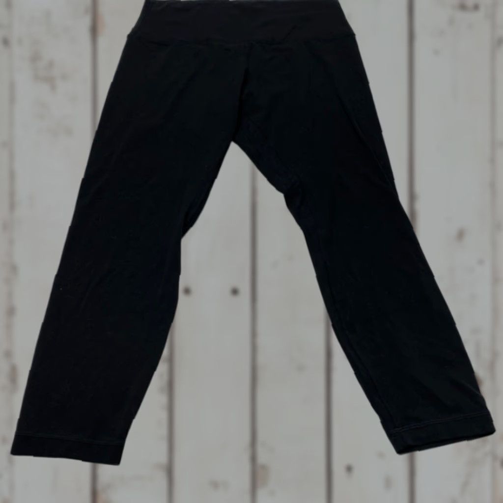 Lululemon VINTAGE Lululemon Align Leggings Pants Womens 12 Black Stretch Mid Rise Athleisure Yoga Size 34" / US 12 / IT 48 - 1 Thumbnail