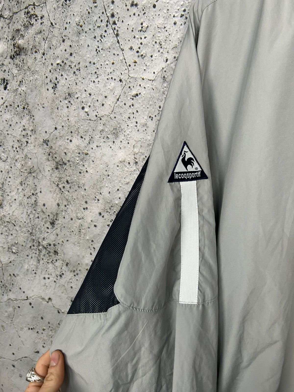 Le Coq Sportif Le Coq Sportif Leicester Football Soccer Jacket Training Size US XL / EU 56 / 4 - 5 Thumbnail