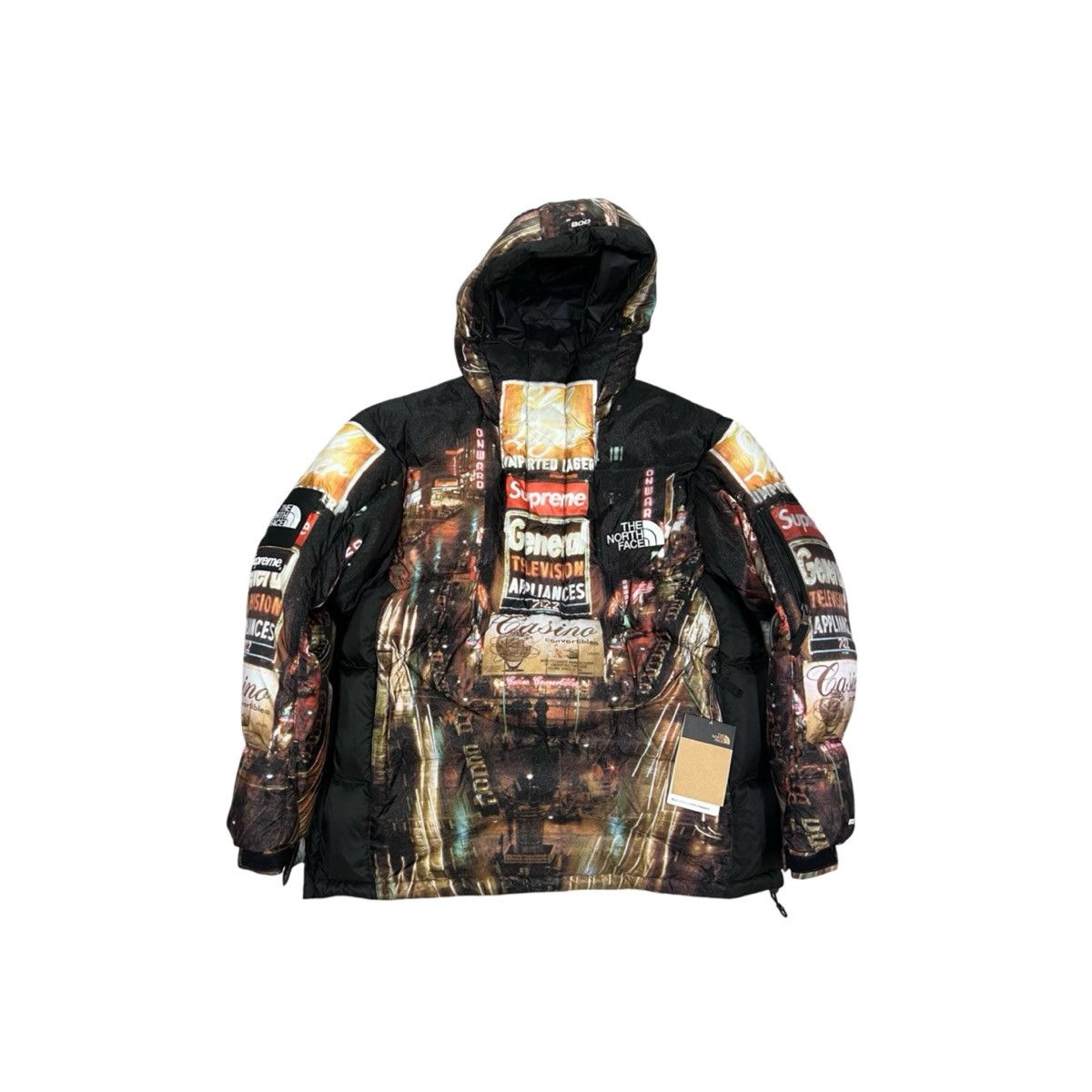 Supreme × The North Face Supreme The North Face 800-Fill Half Zip Hooded  Pullover | Grailed