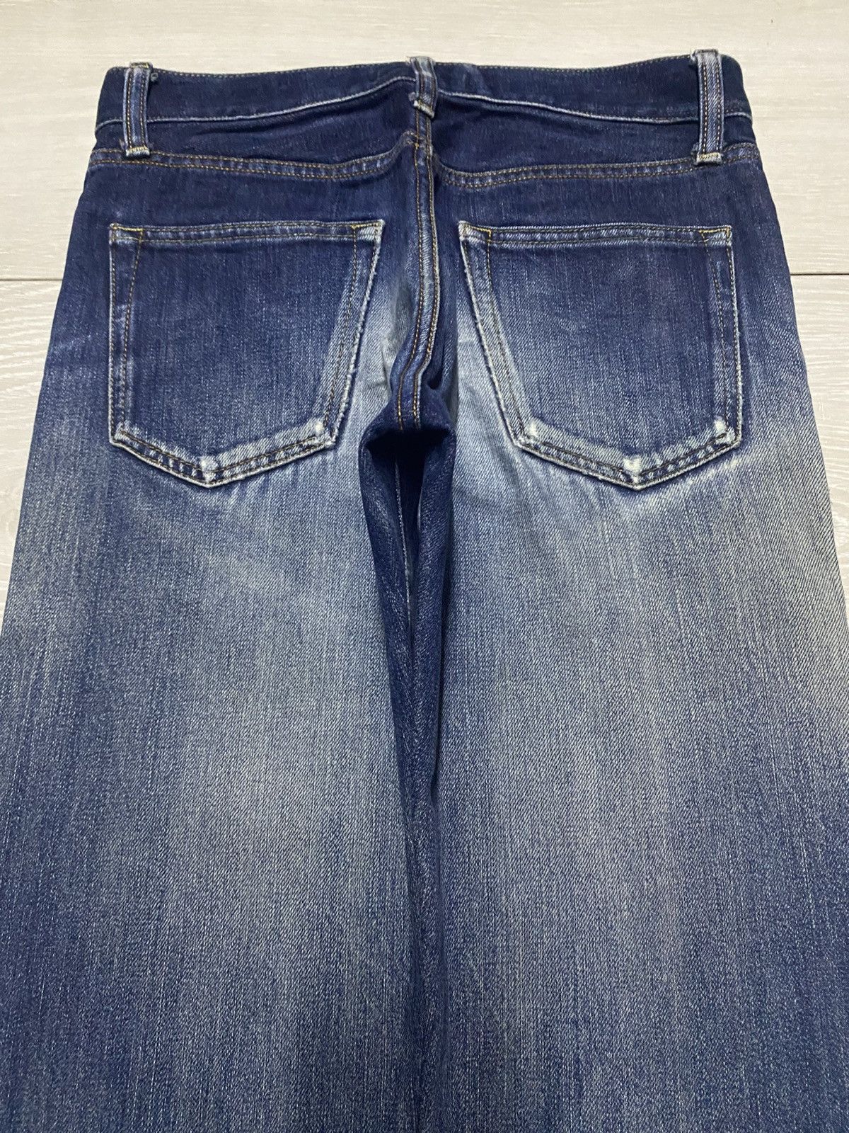Japanese Brand Vintagw Japanese Uniqlo Selvedge Mud Wash Straight Fit Jeans Size US 28 / EU 44 - 4 Thumbnail