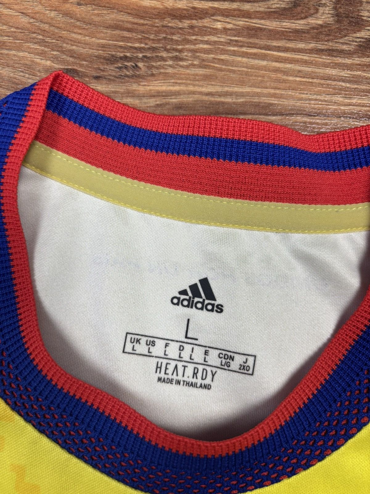 Adidas Adidas Colombia 2022 World Cup Special Version Soccer Jersey Size US L / EU 52-54 / 3 - 8 Thumbnail