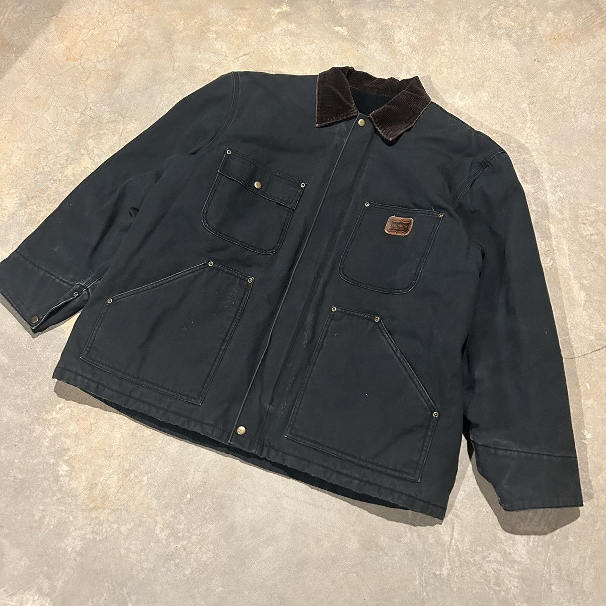 Carhartt × Vintage Crazy Vintage Faded Carhartt Style Chore Work Jacket Size US XXL / EU 58 / 5 - 2 Thumbnail