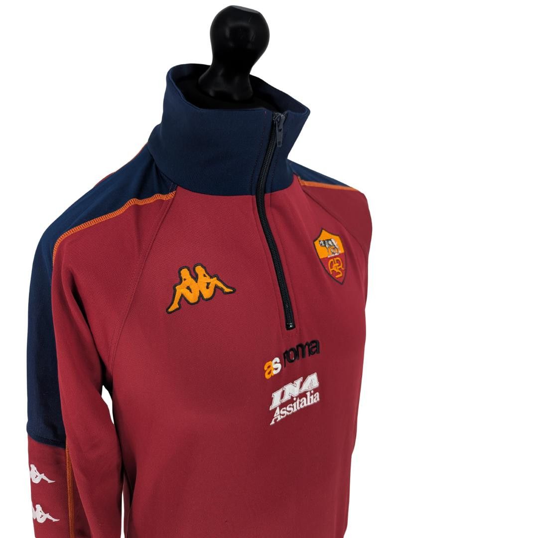 Kappa Roma training football sweatshirt 2000/01 - (XS) Size US XS / EU 42 / 0 - 4 Thumbnail