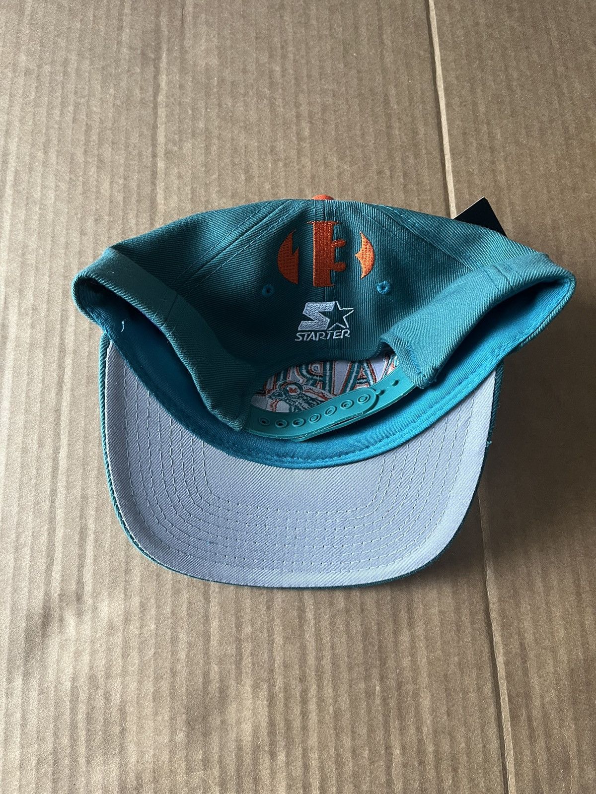 NFL × Starter × Vintage Vintage Marino Dolphins Starter Hat NWT Size ONE SIZE - 3 Thumbnail