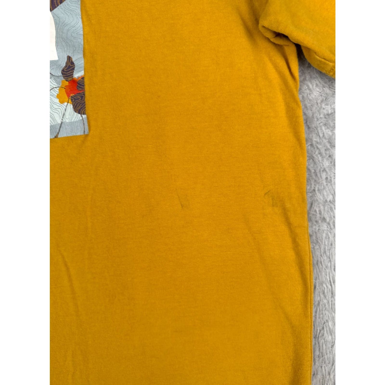 The North Face The North Face Shirt Men Medium Yellow Short Sleeve Logo Cotton Breathable All Seasons Mens Size US M / EU 48-50 / 2 - 7 Thumbnail