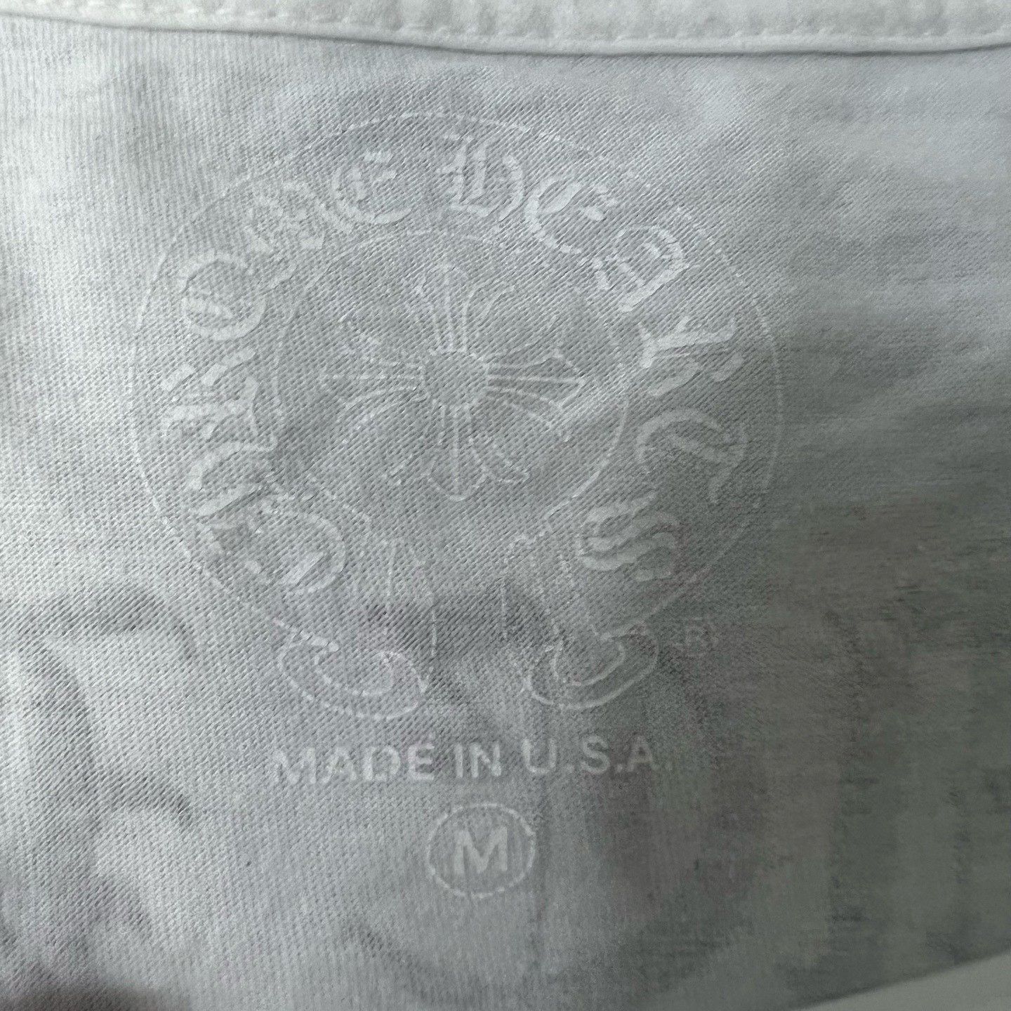 Chrome Hearts Chrome Hearts Sanskrit Short Sleeve Tee Size US M / EU 48-50 / 2 - 2 Thumbnail