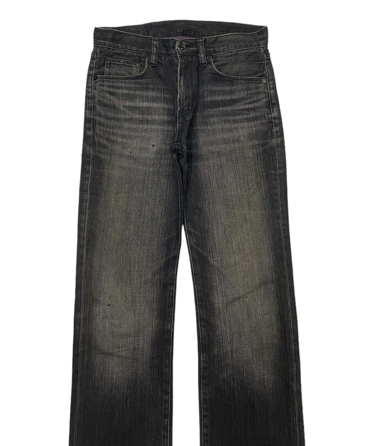 Undercover × Uniqlo UNIQLO JAPAN BLACK BOOTCUT DISTRESS UNDERCOVER STYLE DESIGN Size US 30 / EU 46 - 5 Thumbnail