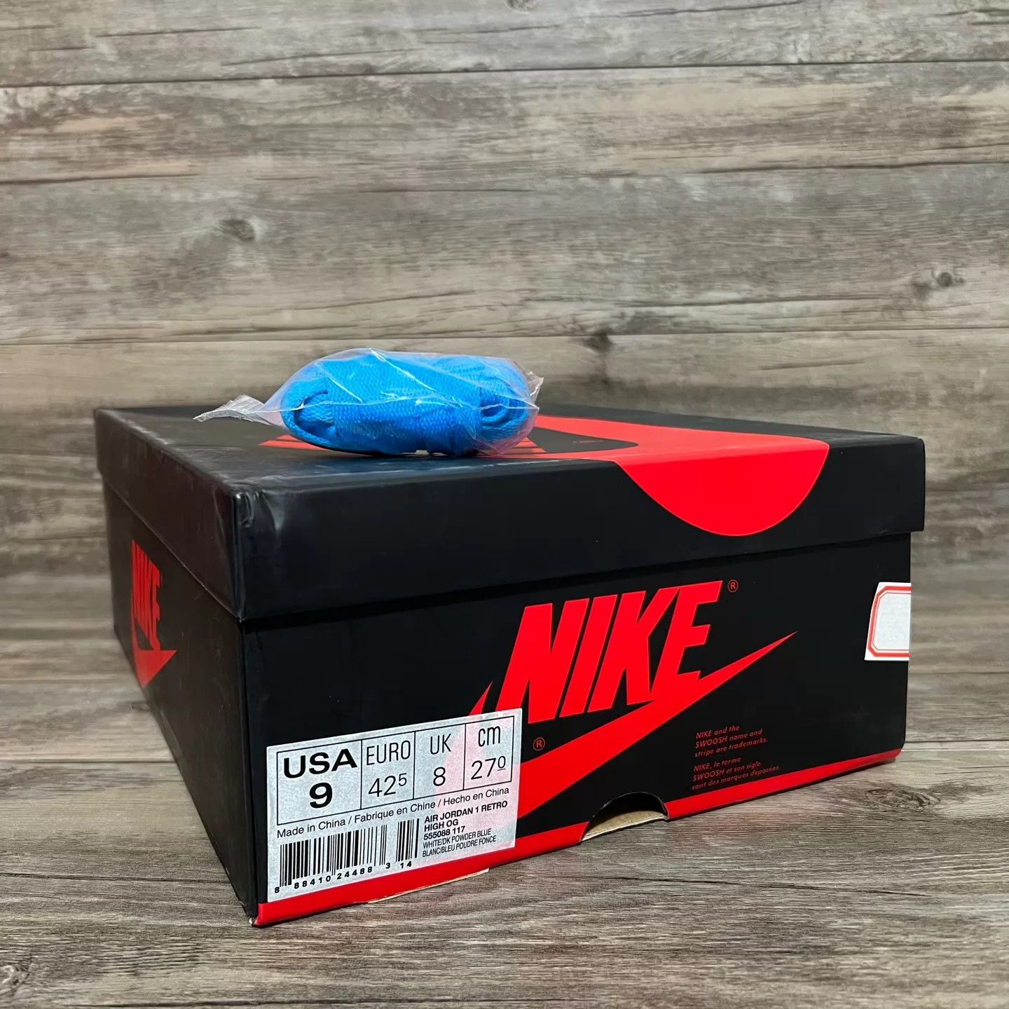Nike Air Jordan 1 OG UNC 42.5 99 New Size US 9.5 / EU 42-43 - 8 Thumbnail