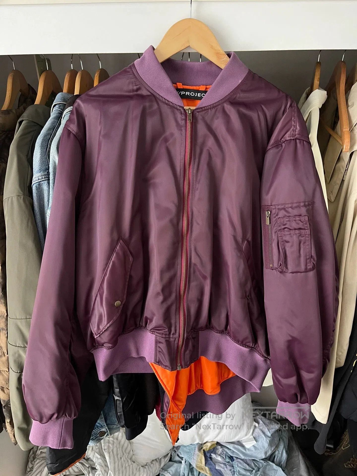 Y/Project Y/Project Multifunctional Detachable Fur Zip Bomber