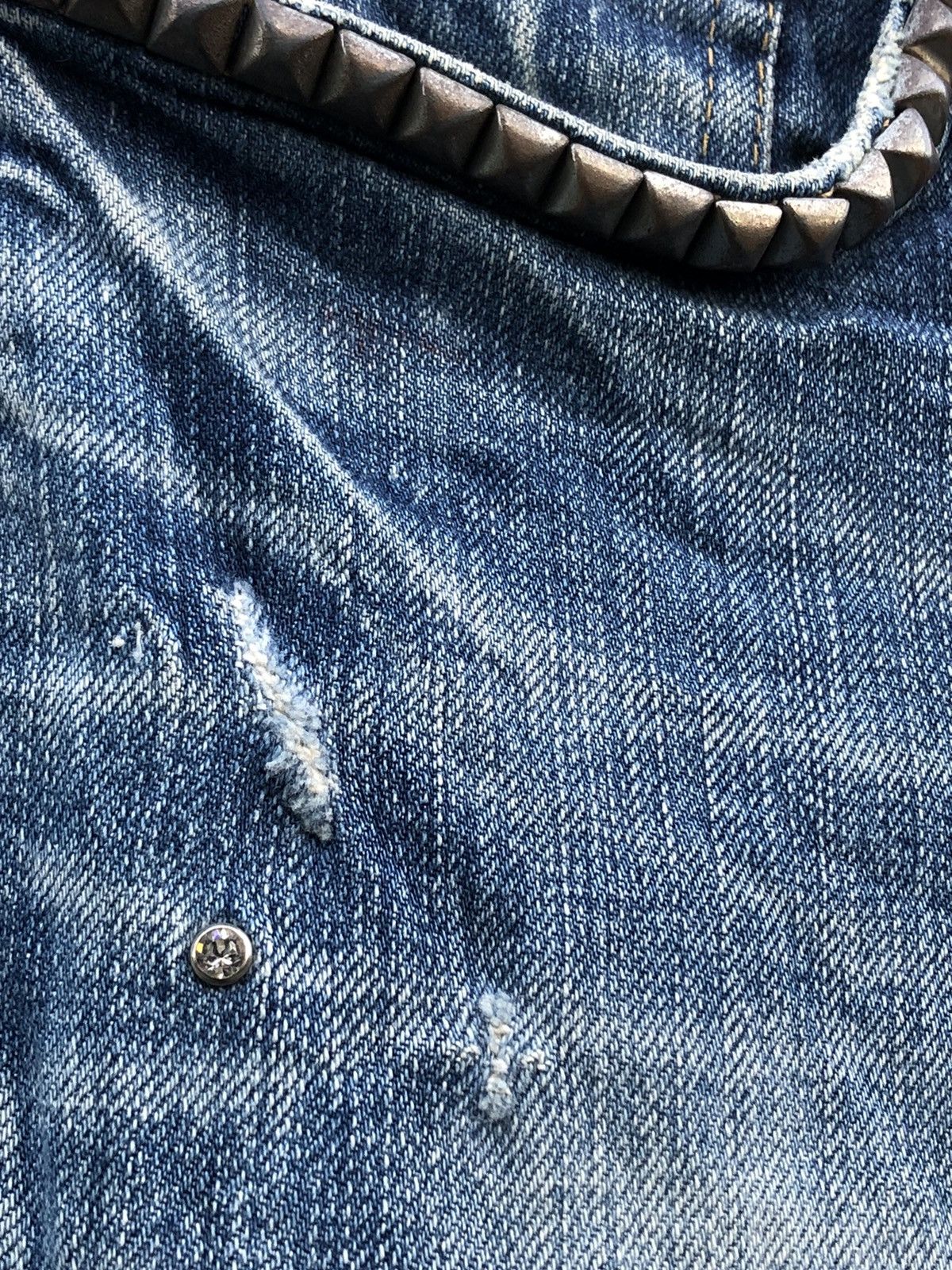 Hysteric Glamour Hysteric Glamour Distressed With Stud Size US 31 - 12 Thumbnail