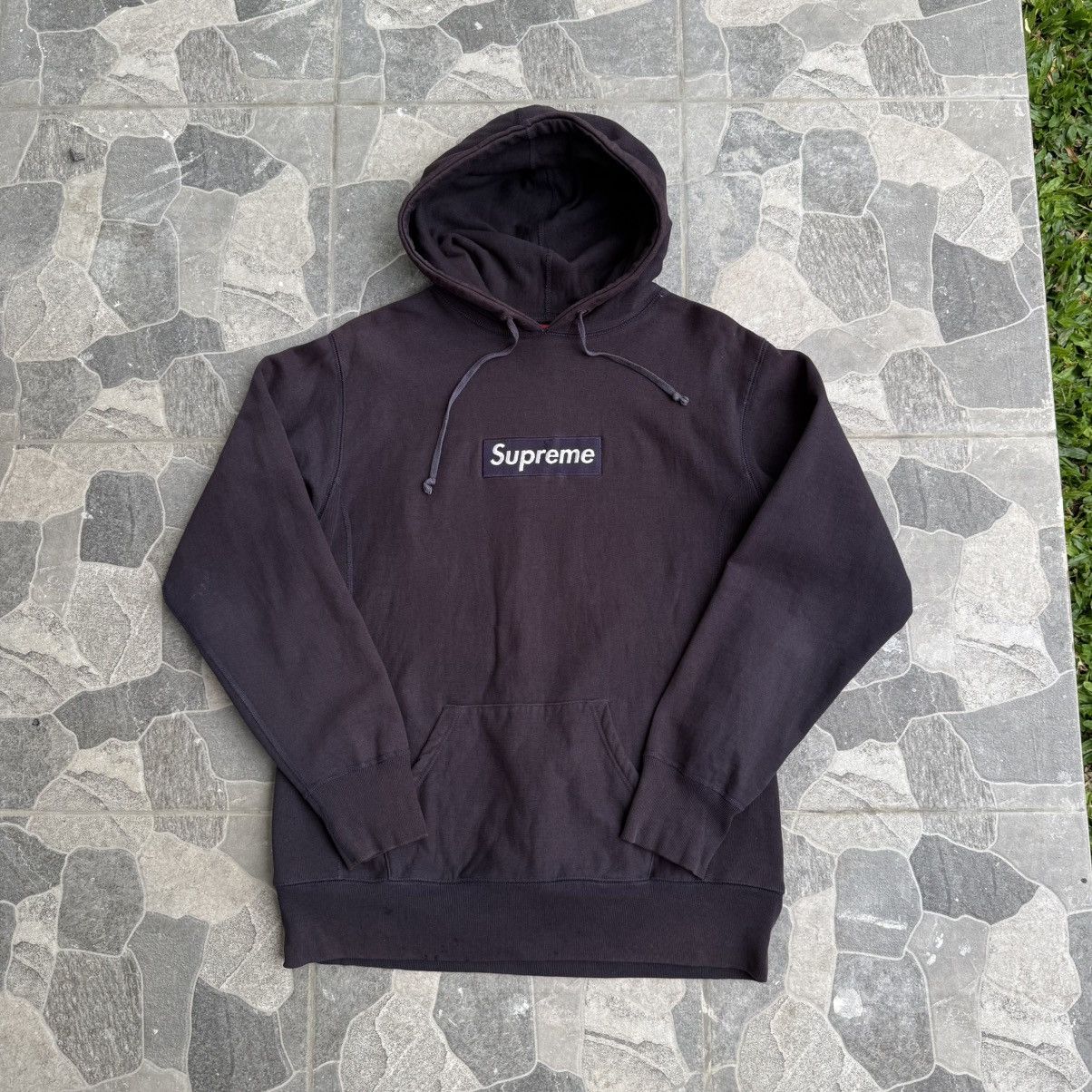 Supreme Box Logo Navy 2006 Very Rare ✨