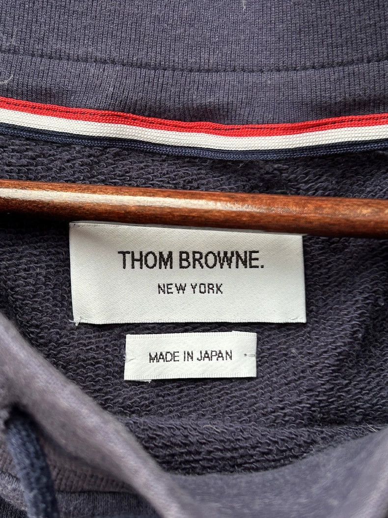 Thom Browne Thom Browne Size 2Classic four-stripe blue sweatpants -DMC- Size US 32 / EU 48 - 4 Thumbnail