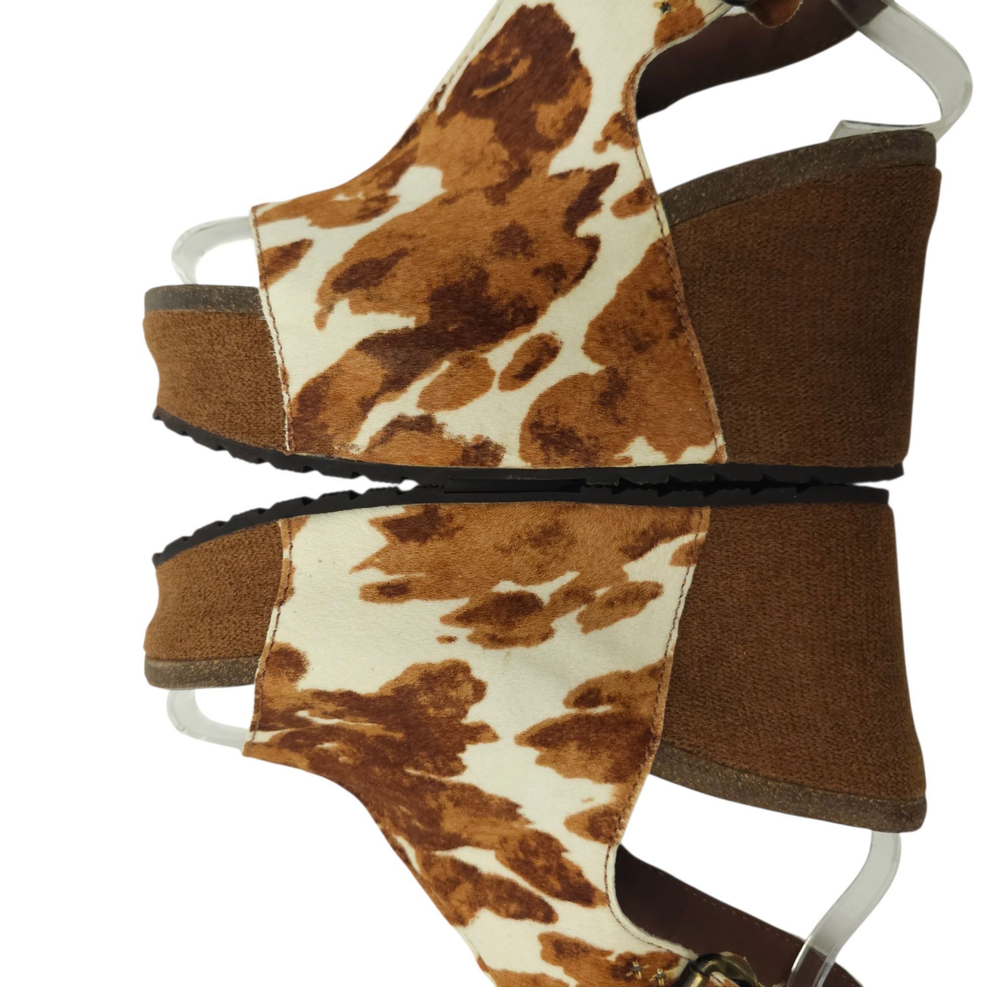 Other OTBT Jaunt Platform Wedge Sandals Womens Size 6 Cow Print Size US 6 / IT 36 - 13 Thumbnail