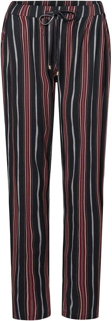 Hanro Hanro Lounge Sleep Marsala Stripe Pyjama Pants ( L ) Size 24" / US 00 / IT 34 - 2 Thumbnail
