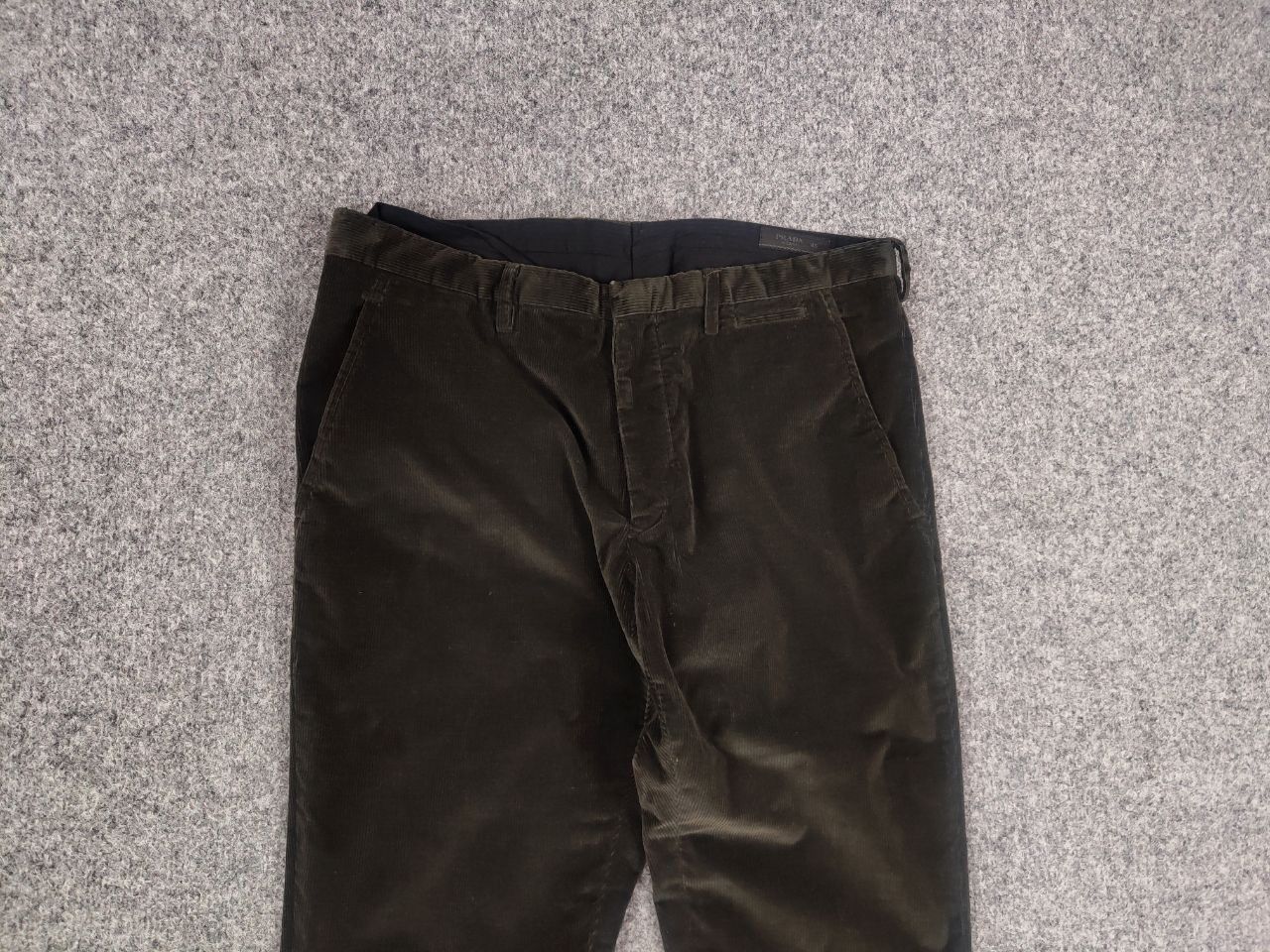 Prada Prada Design Black Label Oliver Corduroy Trouser Pants Size US 31 - 7 Thumbnail