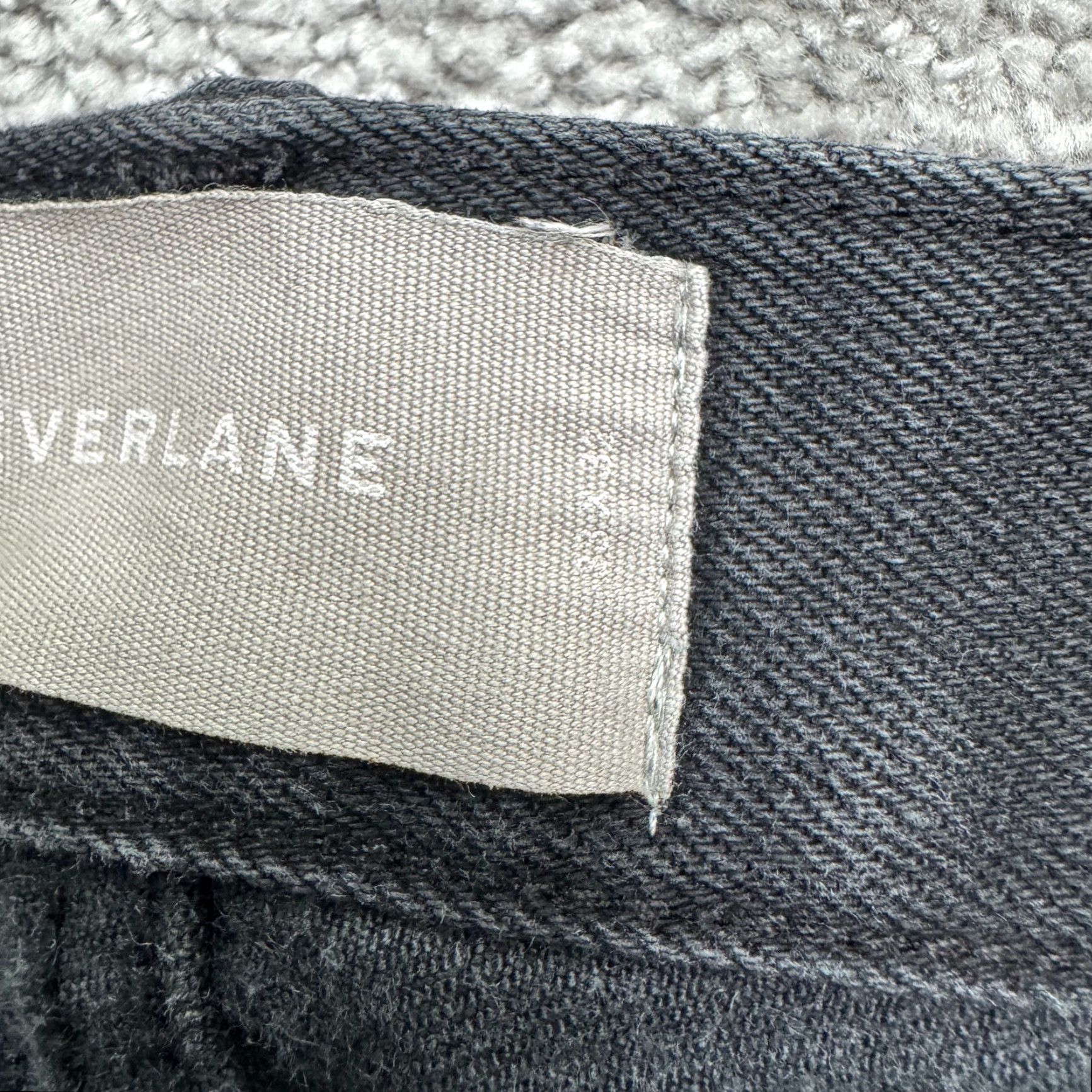 Everlane Everlane Jeans Mens 32x29 Black Denim Straight Slim Fit City Streetwear Vintage No Size 24" / US 00 / IT 34 - 7 Thumbnail