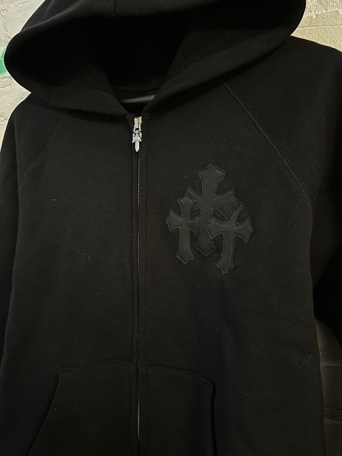Chrome Hearts CHROME HEARTS QUAD PATCH HOODIE Size US M / EU 48-50 / 2 - 2 Thumbnail