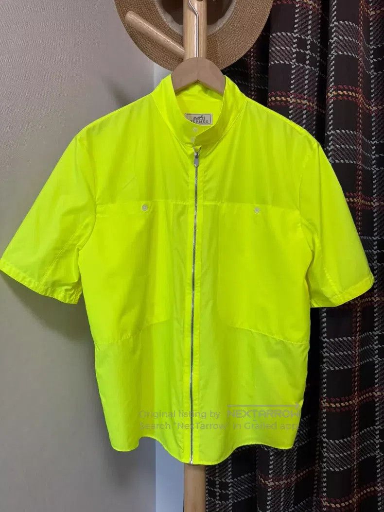 Hermes Hermes Jacket shirt, short-sleeve jacket. Size US S / EU 44-46 / 1 - 1 Thumbnail