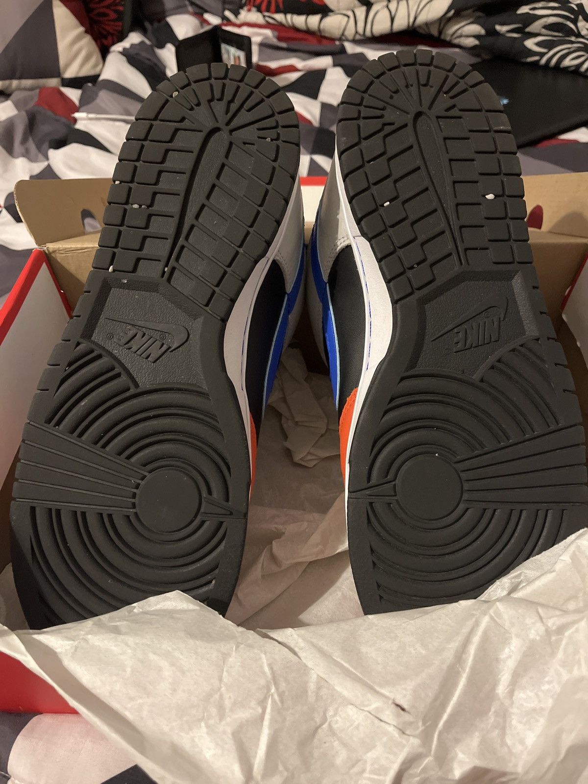 Nike NBA x Nike Dunk Low EMB "Knicks" Size US 11 / EU 44 - 7 Thumbnail