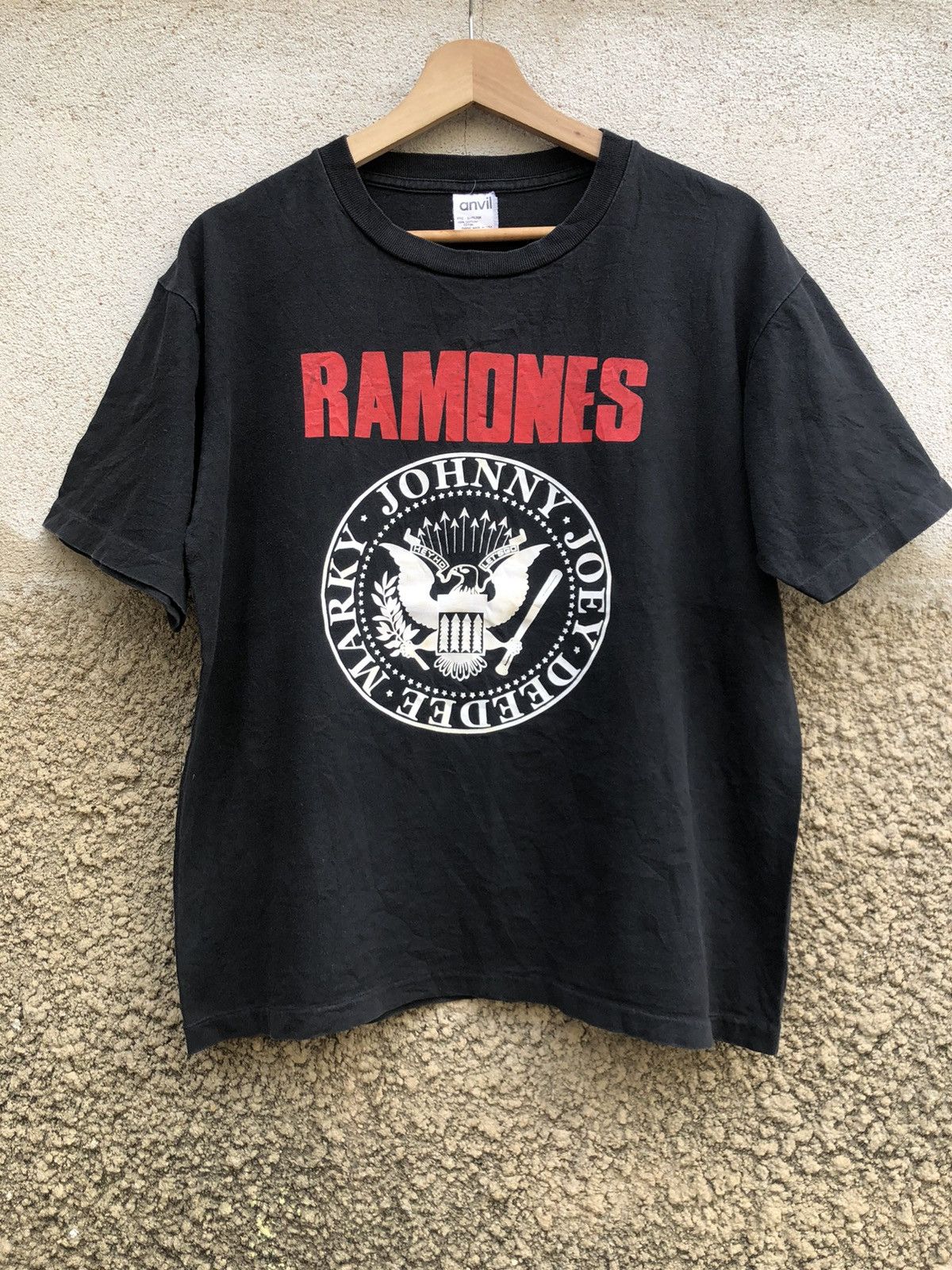 Band Tees × Vintage Rare‼️ Vintage 90s Ramones Mania Tshirt Size US M / EU 48-50 / 2 - 1 Thumbnail