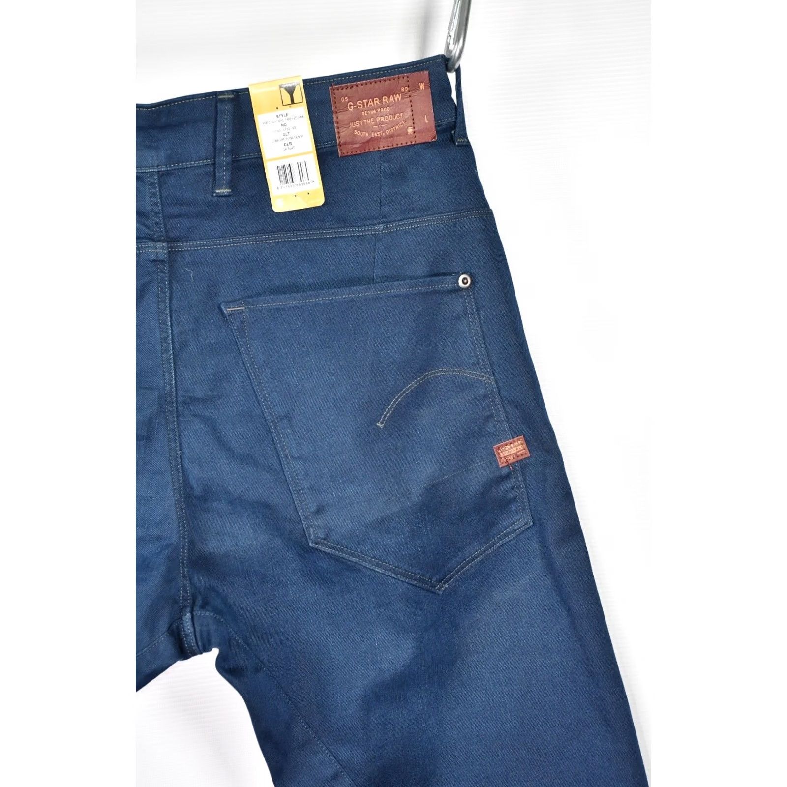 G-Star G-Star Raw Type C 3D Loose Tapered Comfort Jeans Women's W29 L32 Denim Blue 87% Cotton 12% Polyester 1% Elastane Regular Classic Boyfriend" Size 29" - 7 Thumbnail