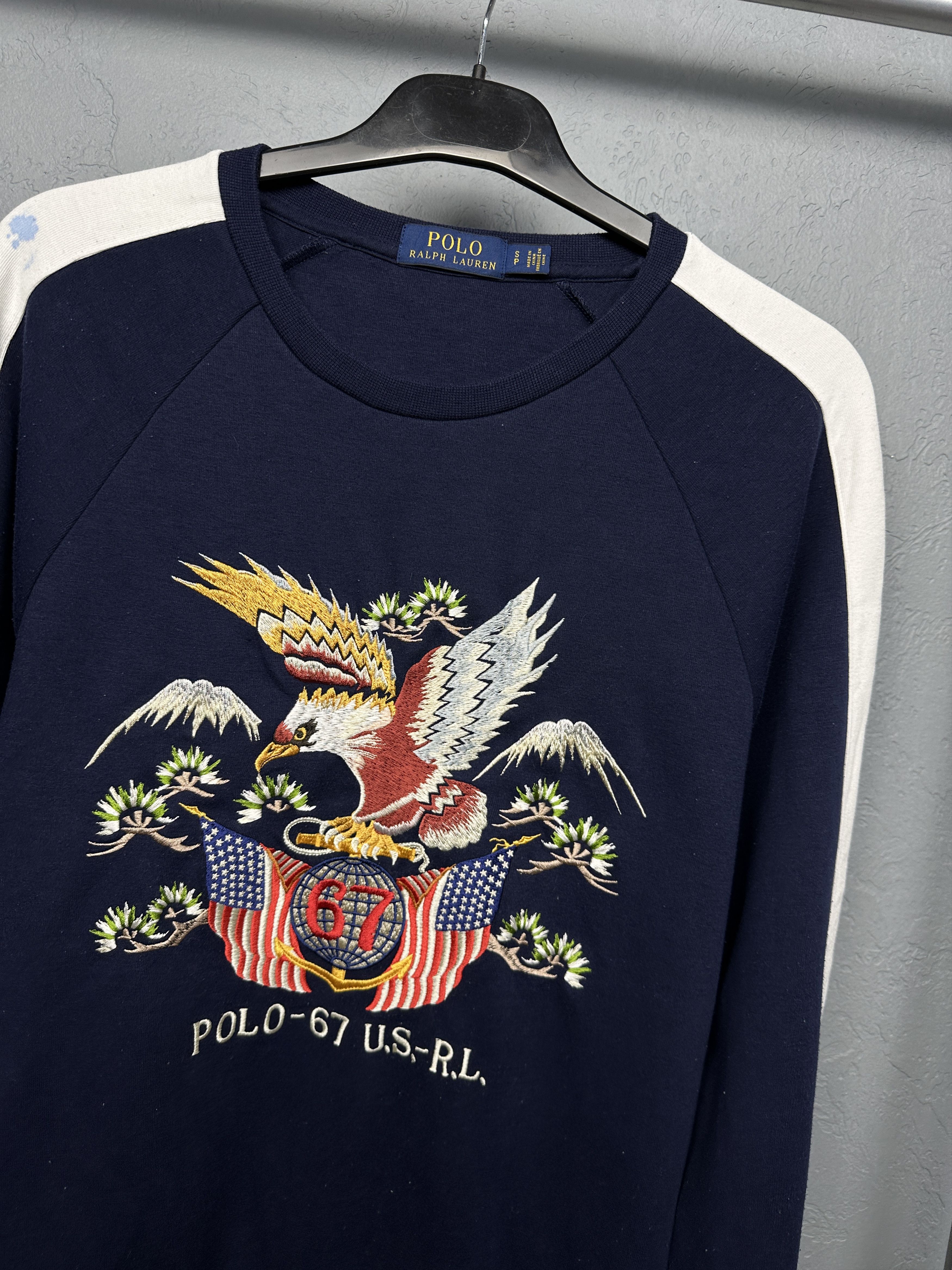 Polo Ralph Lauren Polo Ralph Lauren Mens Big Logo Sweatshirt Size US S / EU 44-46 / 1 - 2 Thumbnail