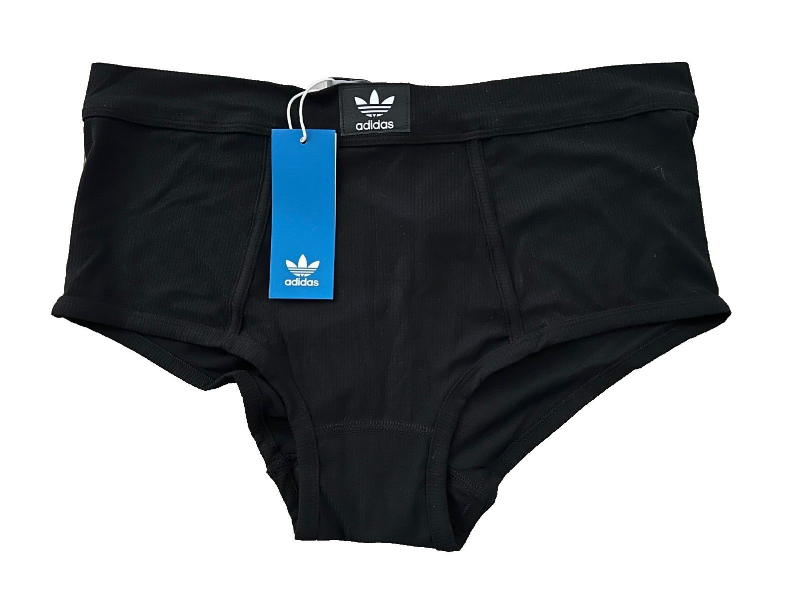 Adidas Adidas GB1125 Rib Boyshorts Underwear Black ( XL ) Size 38" / US 16 / IT 52 - 2 Thumbnail