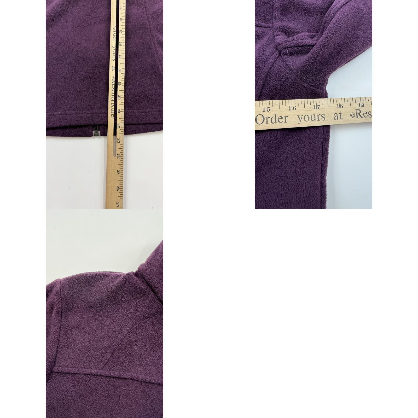 Vintage Columbia Jacket Womens XS Purple Full Zip Fleece Lightweight Outdoor WL3158 Size XS / US 0-2 / IT 36-38 - 8 Thumbnail