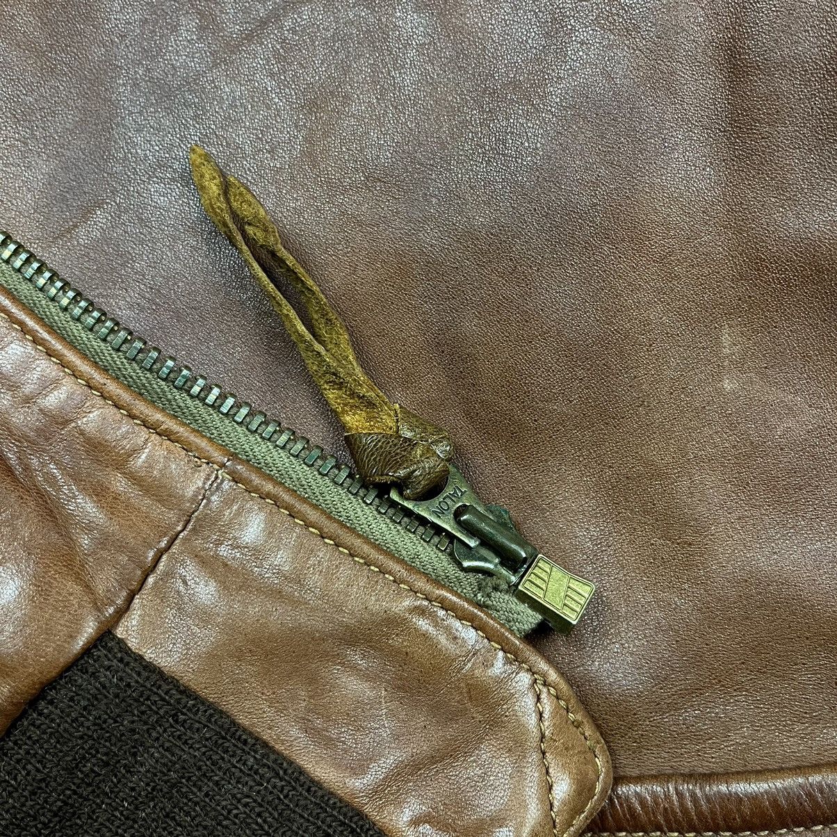 Buzz Rickson's × The Real McCoy's × Toyo Enterprises Hand Aniline Wax Finished Type A-2 horsehide leather jacket Size US M / EU 48-50 / 2 - 9 Thumbnail
