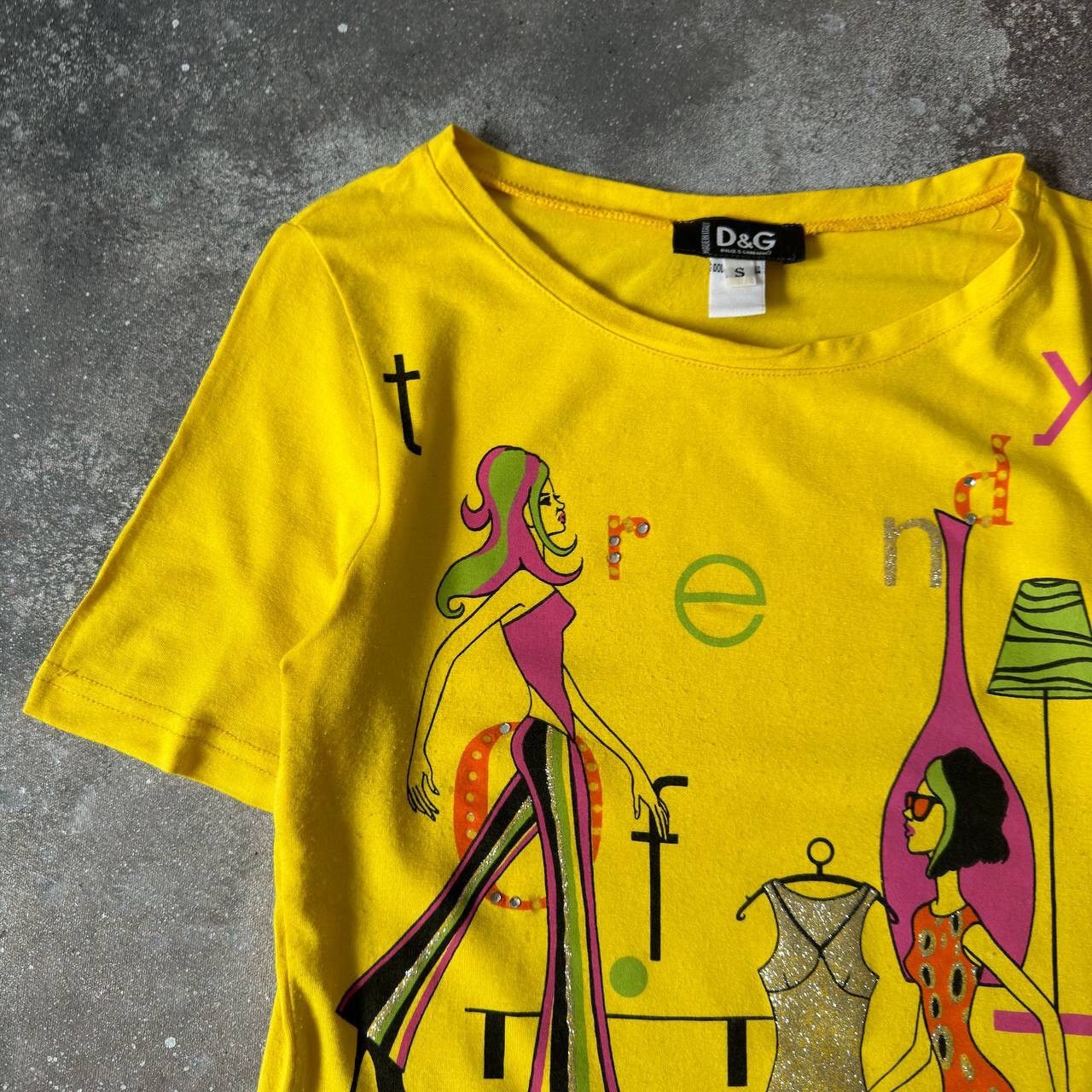 Dolce & Gabbana D&G Archive Vintage T-Shirt Top