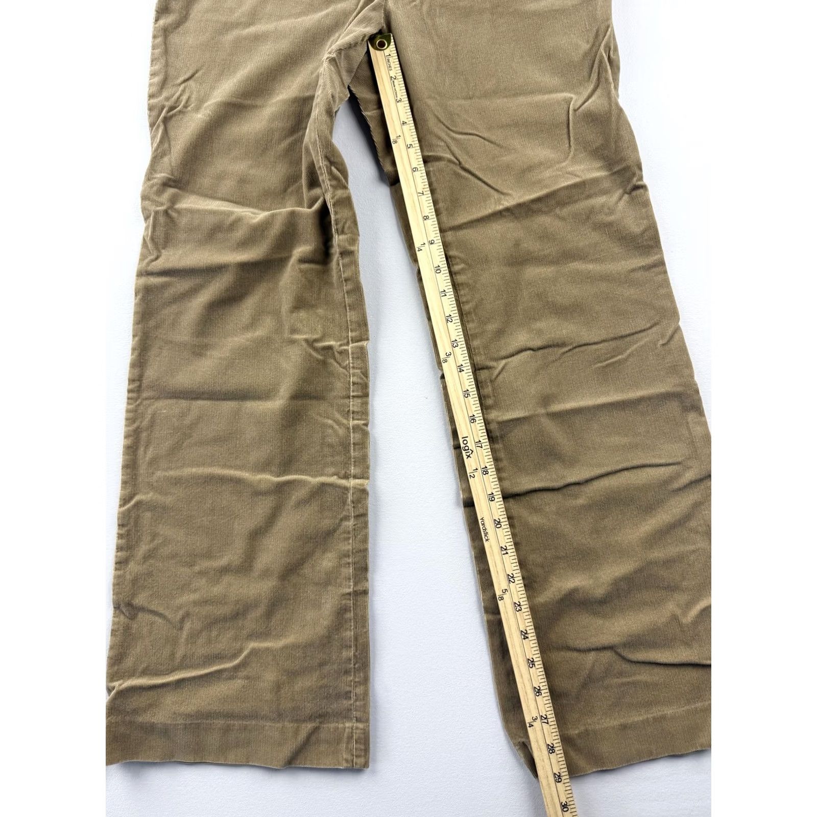 Talbots Talbots Pants Womens 8 Beige Corduroy Straight Leg Khakis Casual Pockets Work Mens? (Note: final answer provided should be a coherent title per rules) Size 30" / US 8 / IT 44 - 4 Thumbnail