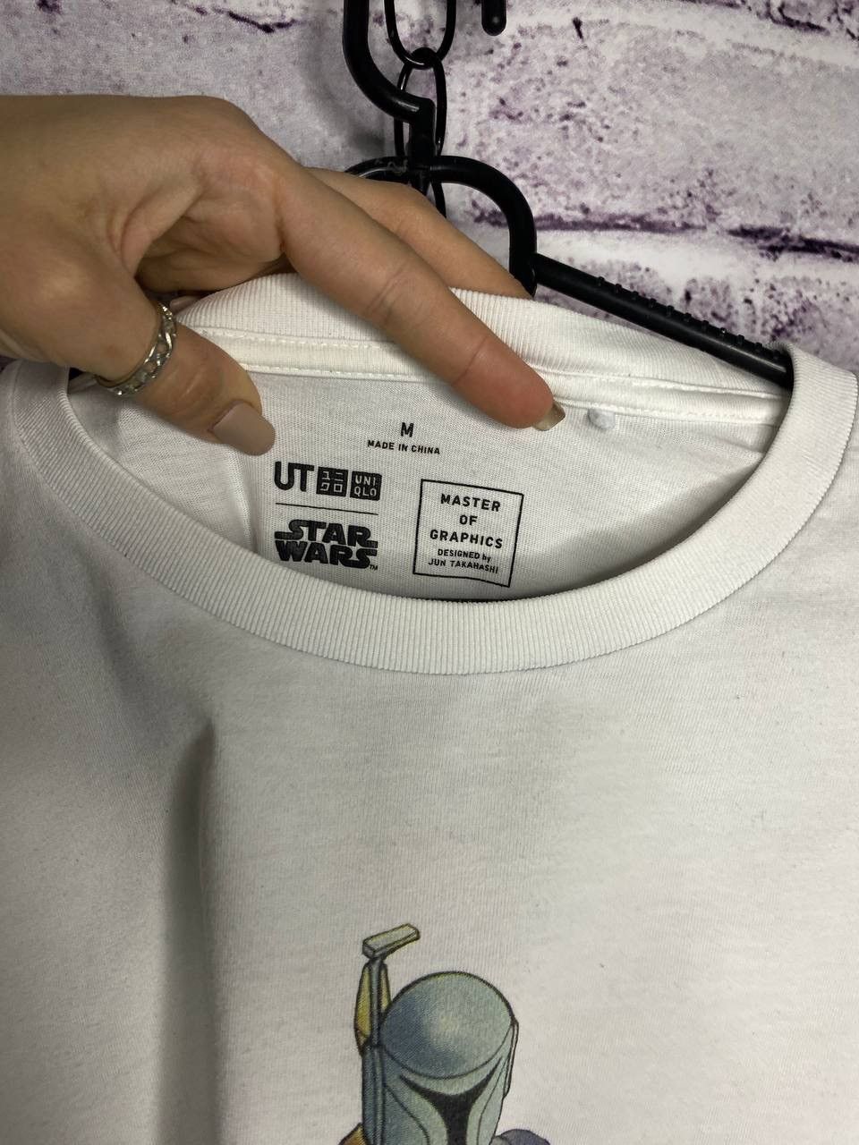 Star Wars MENS T-SHIRT STAR WARS TU SIZE M VINTAGE white Size US M / EU 48-50 / 2 - 3 Thumbnail