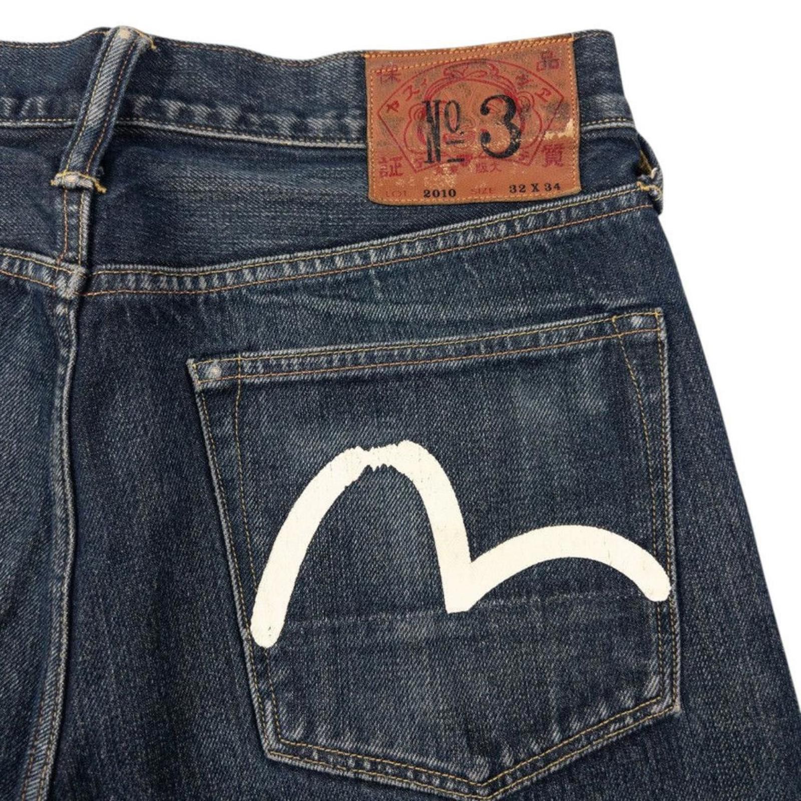 Evisu Vintage Evisu Gull Symbol Japanese Denim Jeans Size W32 Size US 32 / EU 48 - 6 Thumbnail