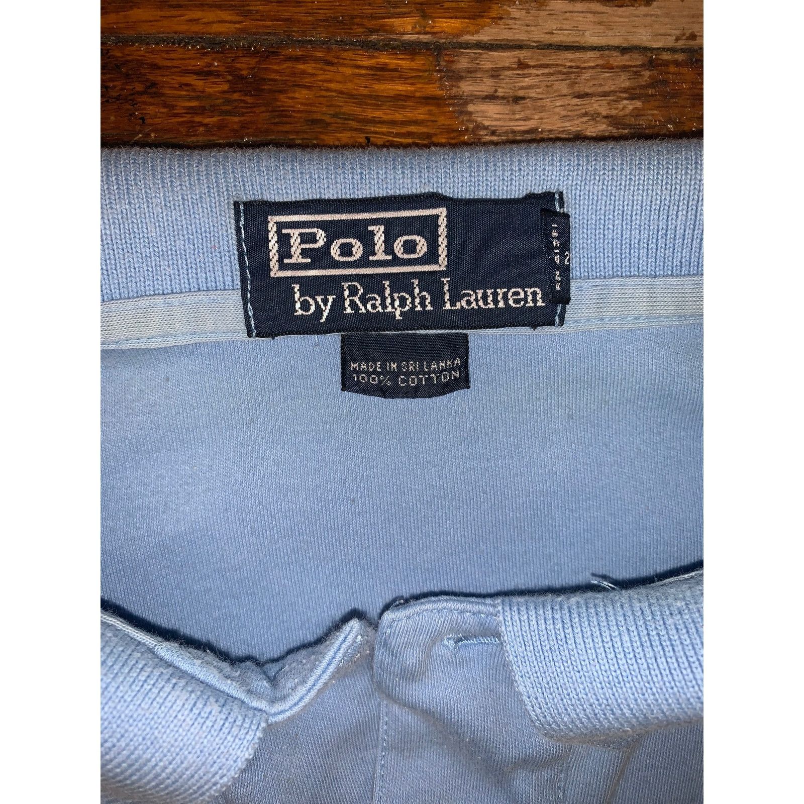 Polo Ralph Lauren Polo Ralph Lauren Polo Shirt XL Light Blue Short Sleeve Size US XL / EU 56 / 4 - 3 Thumbnail