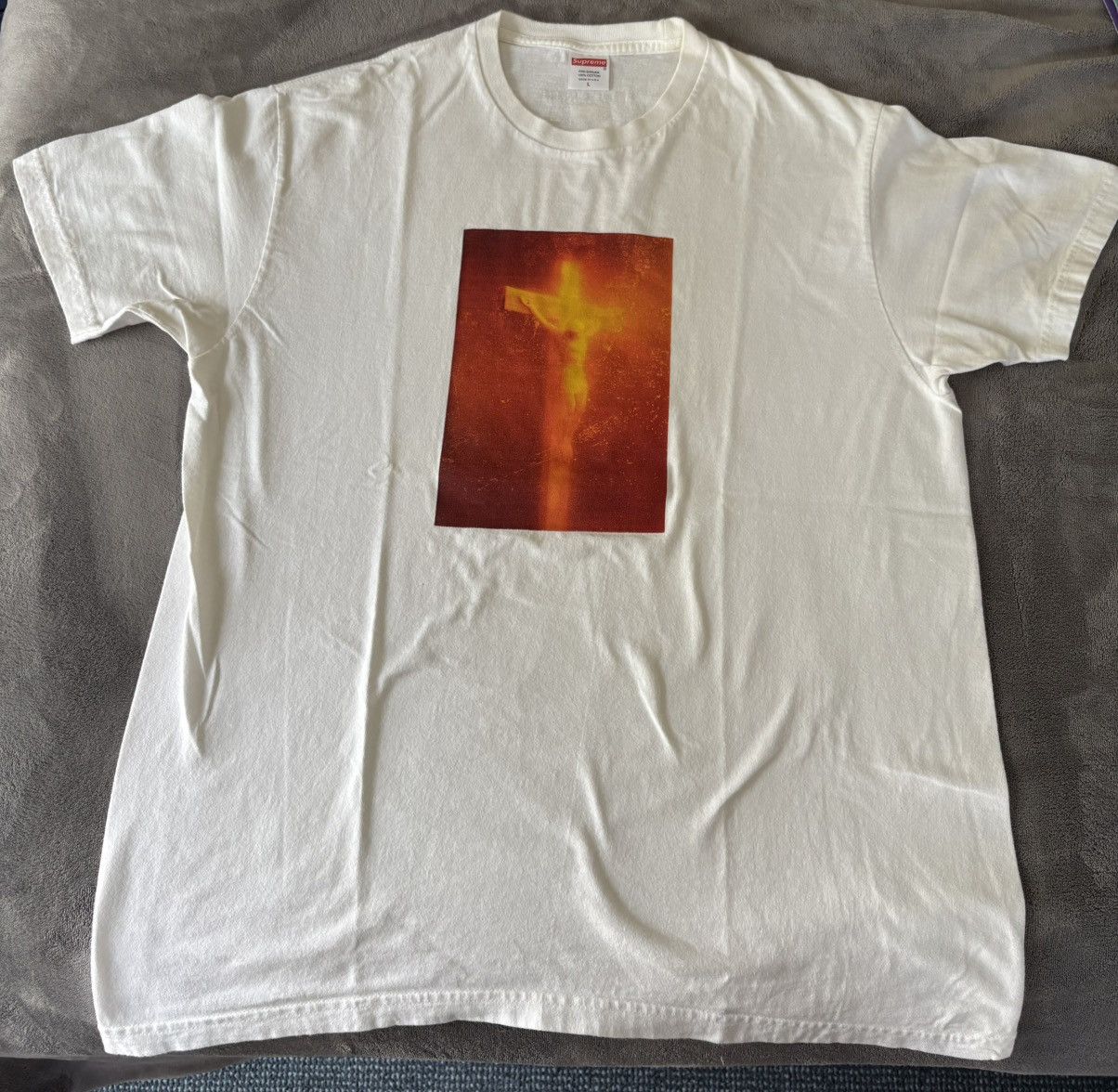 Supreme Supreme X Andres Serrano T-shirt Size US L / EU 52-54 / 3 - 1 Thumbnail