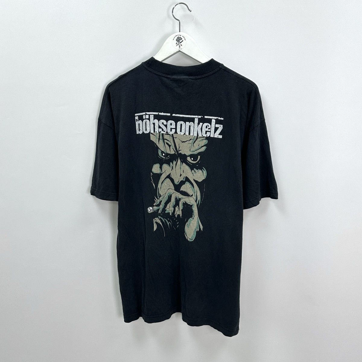 Vintage Vintage bohse onkez heiliege lieder angles tee rock tour y2k Size US L / EU 52-54 / 3 - 1 Thumbnail