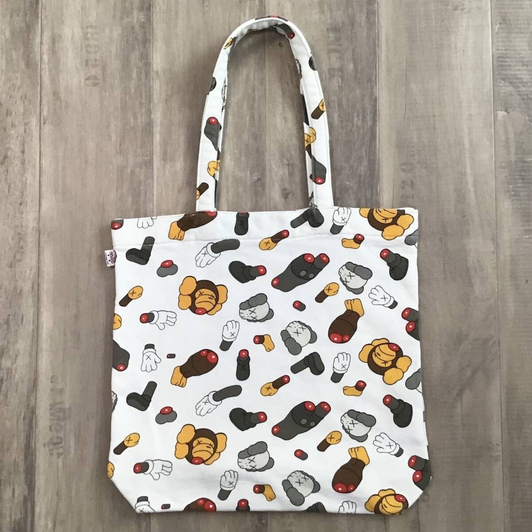 Bape × Kaws × Nigo BAPE × kaws milo companion tote bag a bathing ape NIGO Size ONE SIZE - 3 Thumbnail
